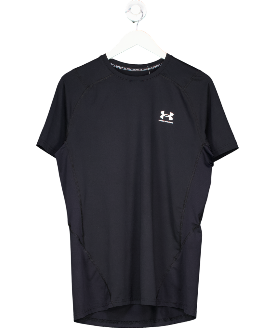 Under Armour Black Launch Short Sleeve Shirt UK M
