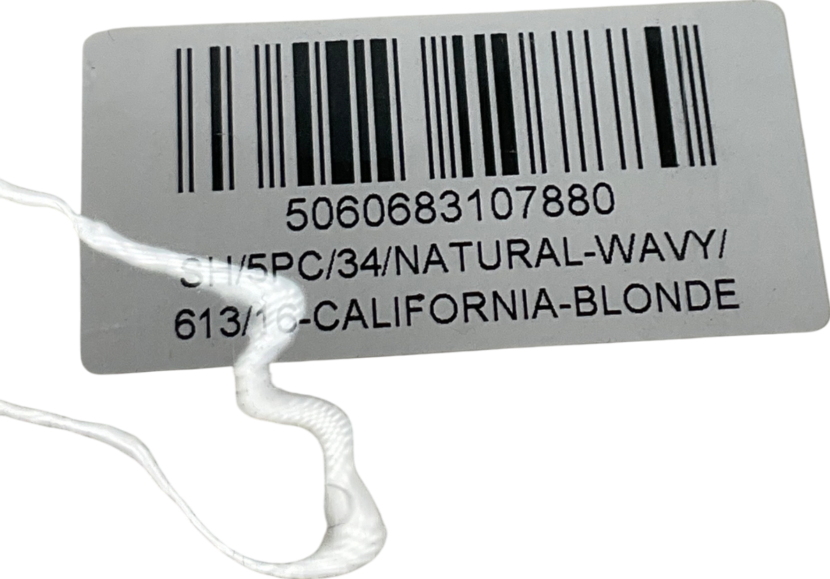 LullaBellz Beige Extra Af 34'' 5 Piece Natural Wavy One Size