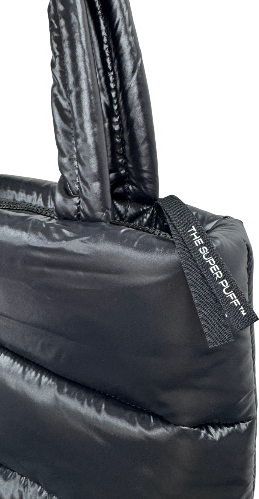The Super Puff Black Tote Bag