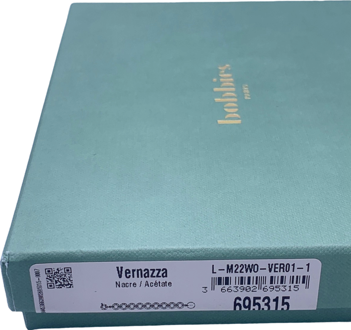 Bobbies White Vernazza Chain Belt UK One Size