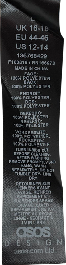 ASOS Brown Faux Suede Cropped Shirt With Western Detail In Tan UK L