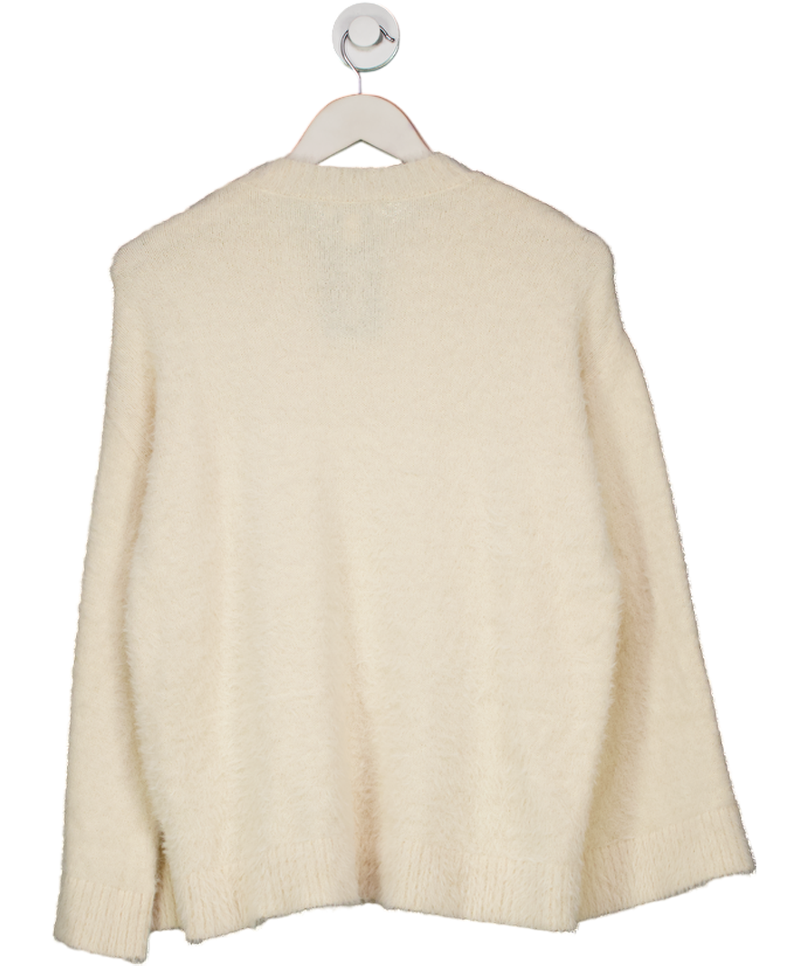 PRETTY LAVISH Pink Lula Fluffy Knit Jumper UK XS