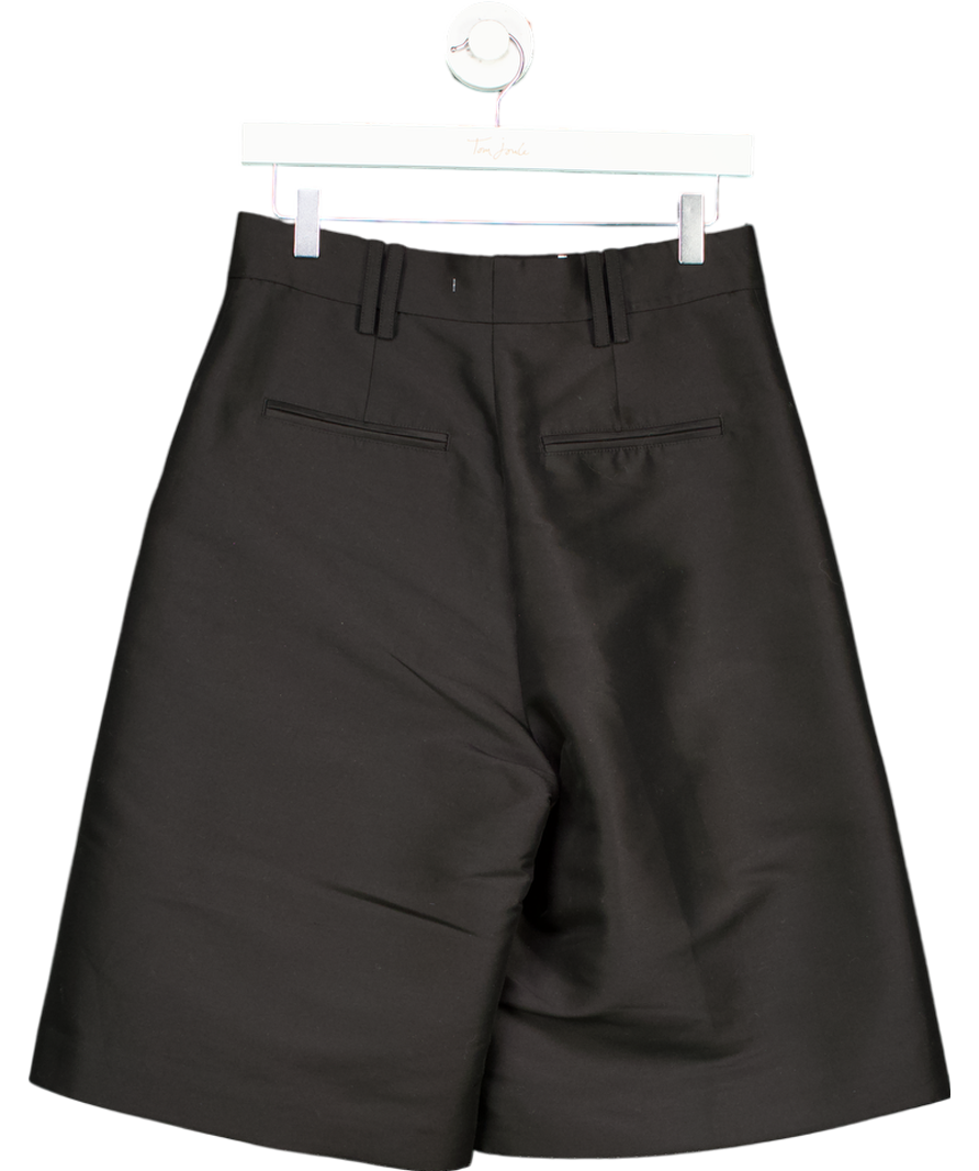Arket Black Sculptural Shorts UK 8