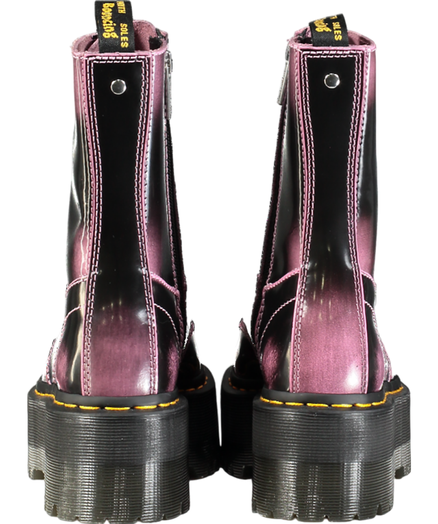 Dr Martens Jetta Quad Max Boots In Black Rub Off UK 4 EU 37 👠