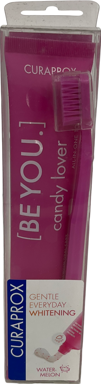 Curaprox Gentle Whitening Toothpaste And Brush Set Watermelon 90ml