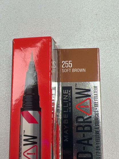 Maybelline Build-A-Brow Pen Soft Brown 255 4.5ml