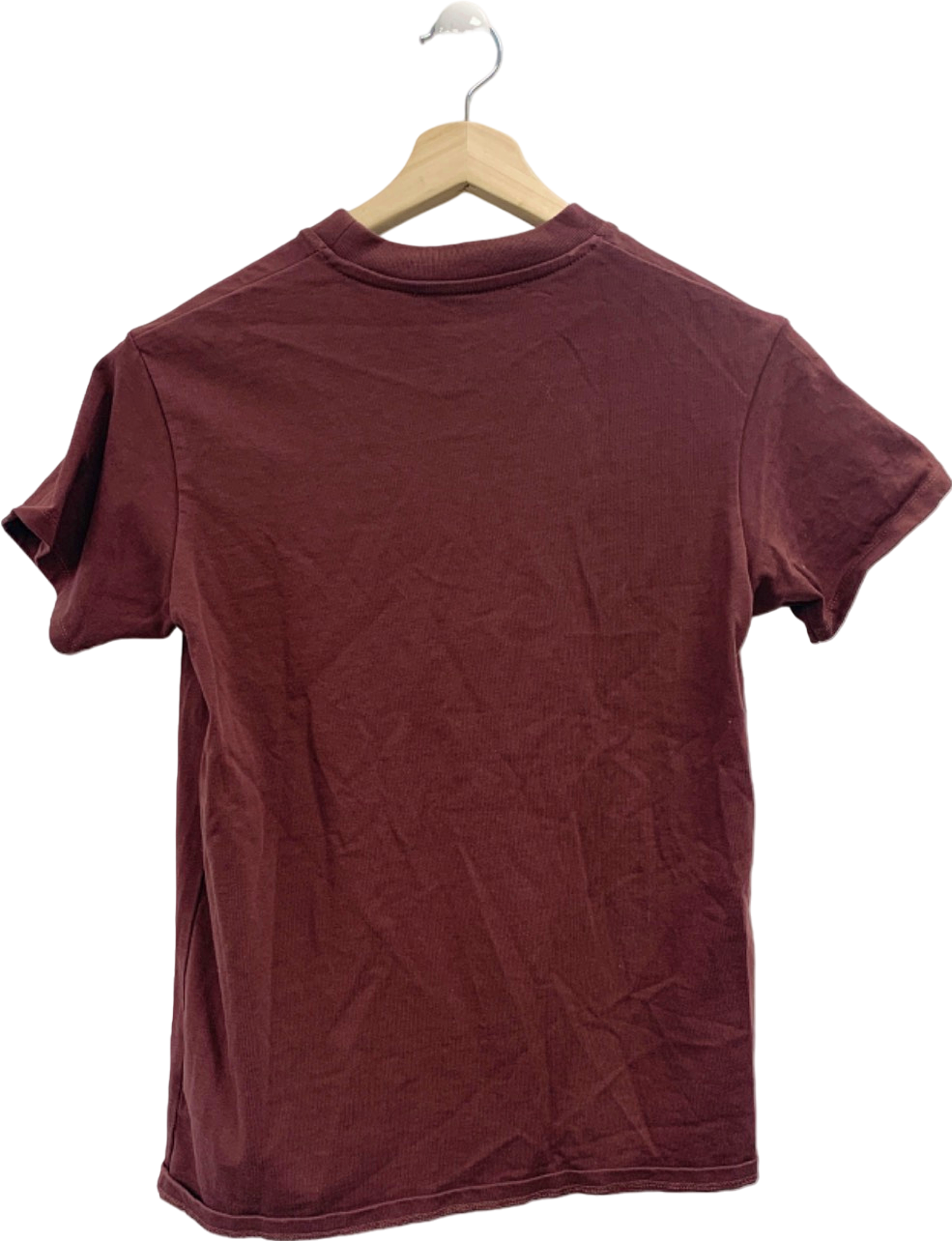 Fiorucci Burgundy Milano T-Shirt UK S