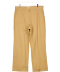 Sezane Brown Wide 7/8 Leg Trousers UK 14
