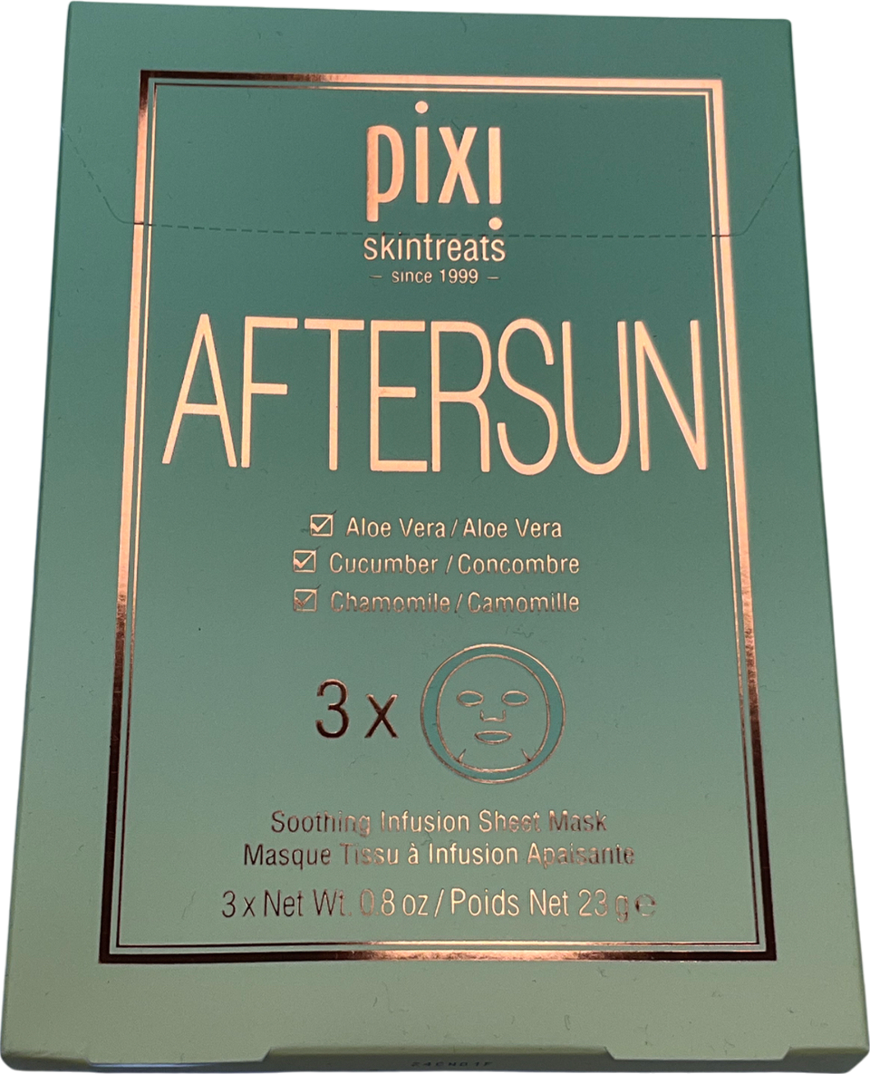Pixi After Sun Face Masks 3 sheets