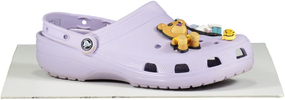 x Justin Bieber Drew House Purple Classic Crocs - RARE UK 10 EU 44 👞