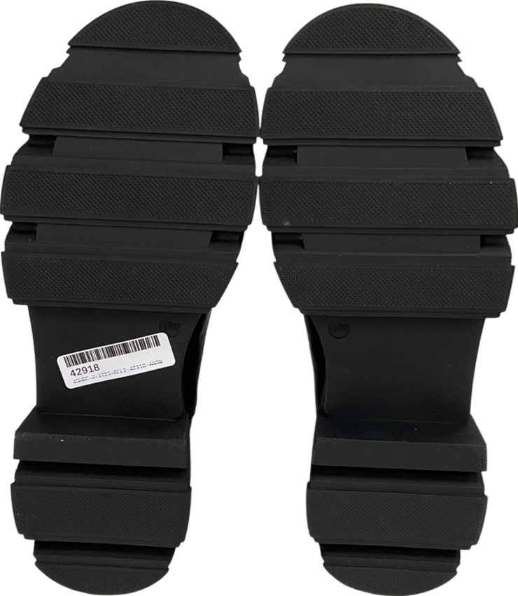 london rebel Black Chunky Chelsea Boots UK 4 EU 37 👠