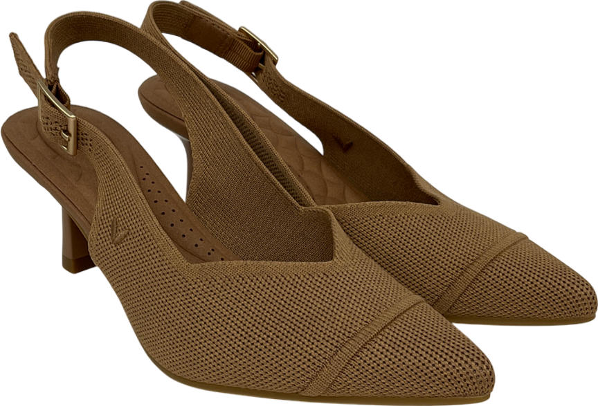 vivaia Brown Pointed-toe Slingback Sandals (addison) UK 3 EU 36 👠