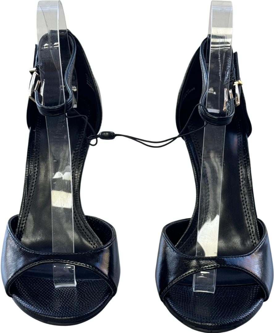 River Island Black Closed Back Heels UK 4 EU 37 👠