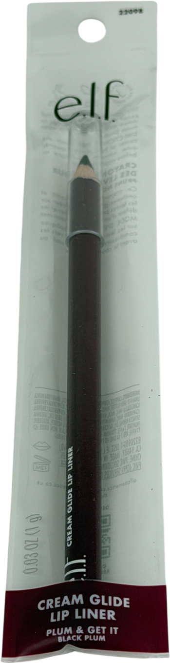 E.L.F Cosmetics Cream Glide Lip Liner Plum One size
