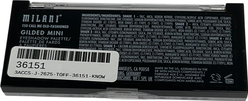 Milani Gilded Mini Eyeshadow Palette 150
