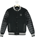 Polo Ralph Lauren Black “Rosie” Varsity Jacket UK S