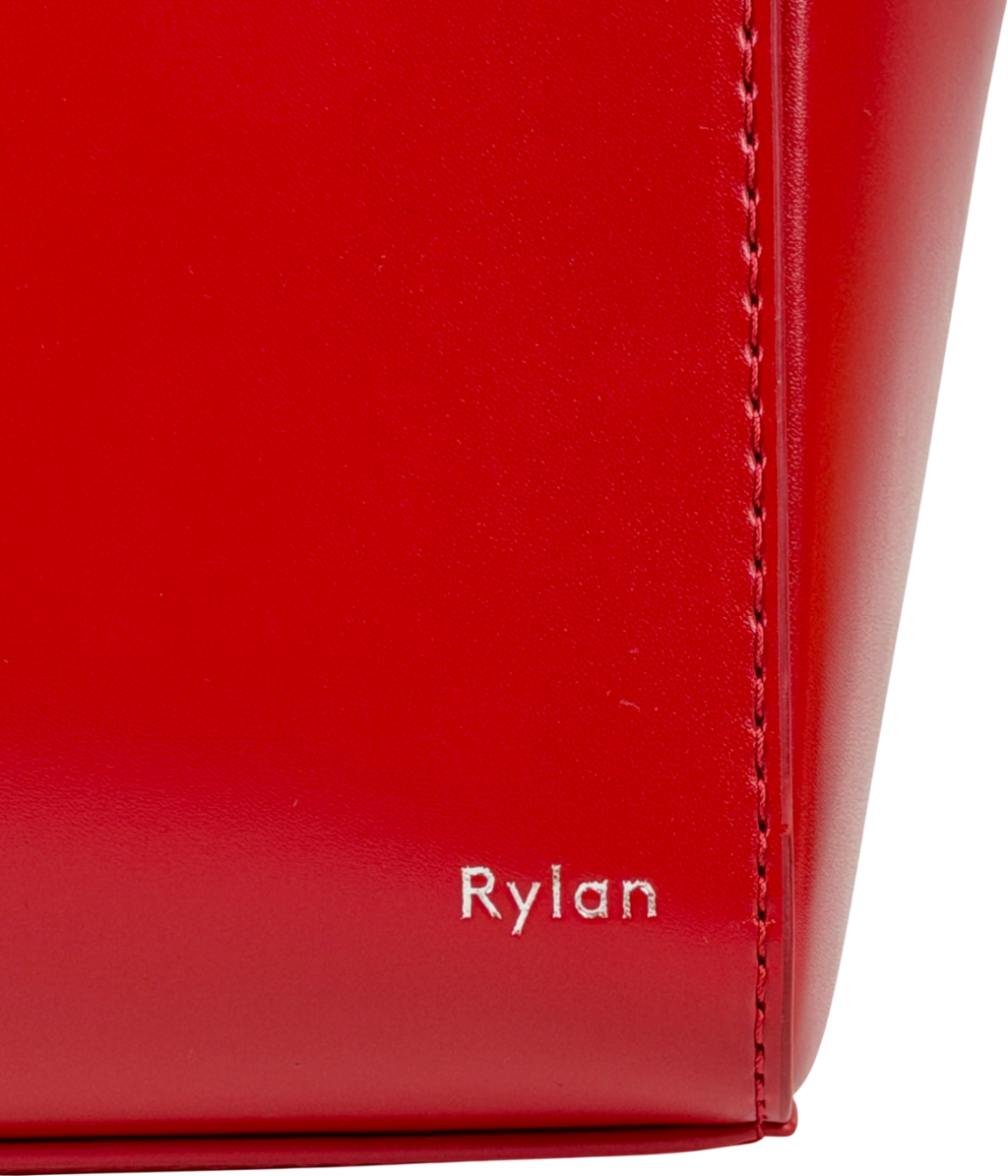 Rylan Red Pheobe Small Leather Shoulder Bag