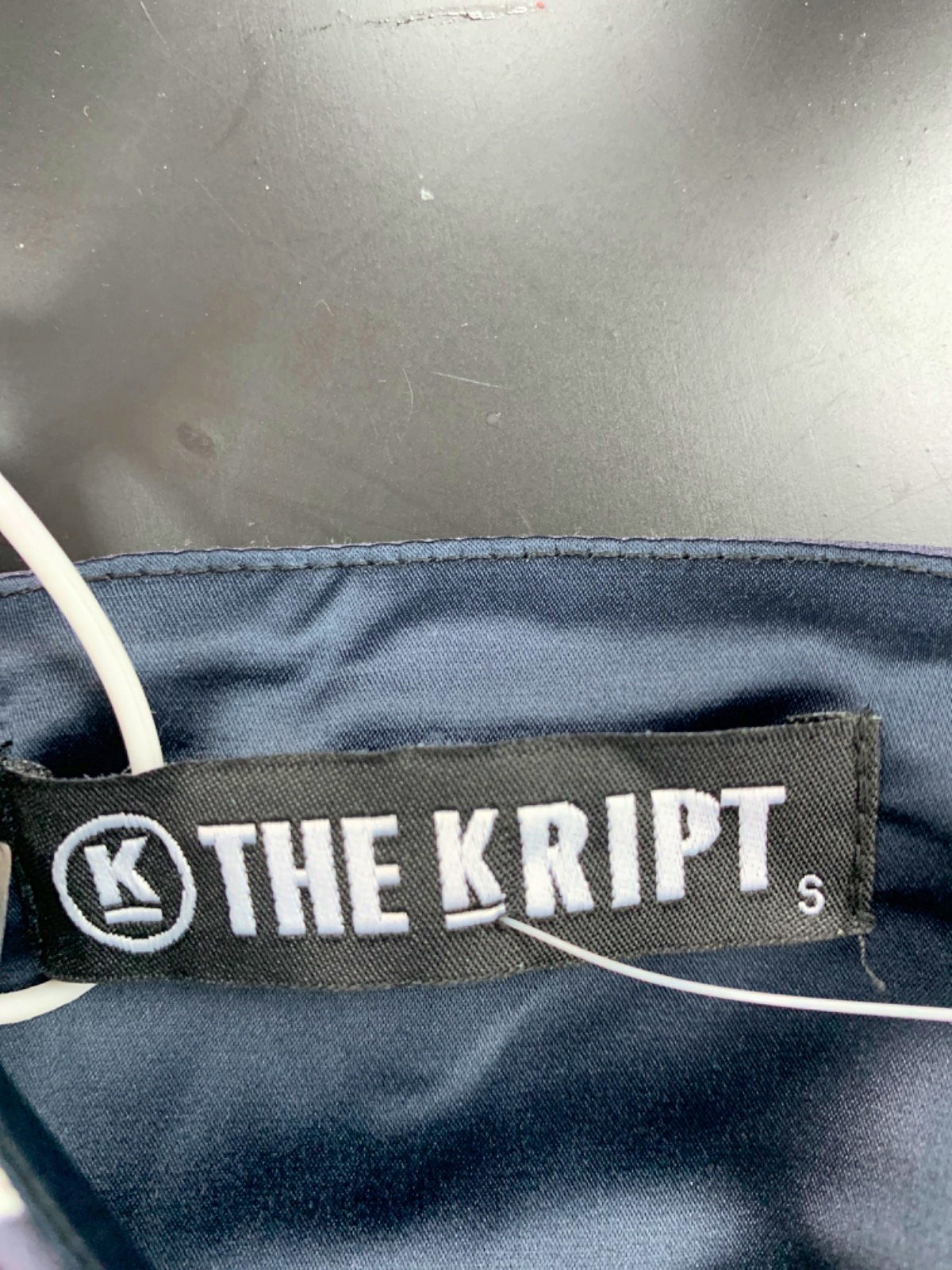 The Kript Black Printed Corset top SIZE S