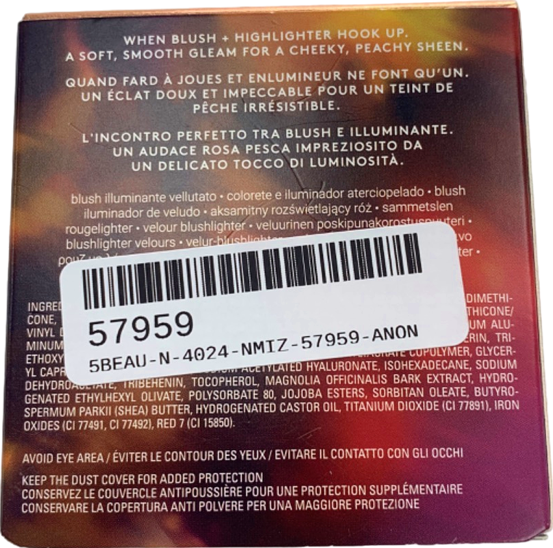 Fenty Beauty Hot Cheeks Velour Blushlighter Juicy Peach 4.5g