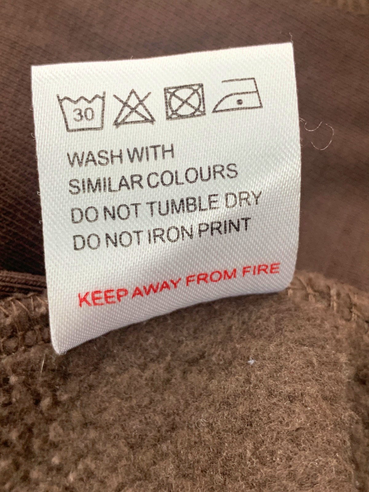 Sisters+Seekers Brown 'Under Tremendous Stress' Sweatshirt UK M