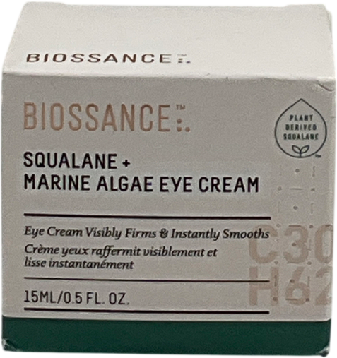 BIOSSANCE Squalane And Marine Algae Eye Cream 15ml