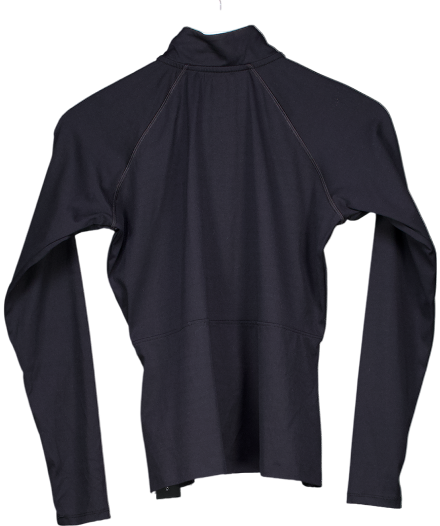 Daily SZN Black Zip Up Training Top UK M