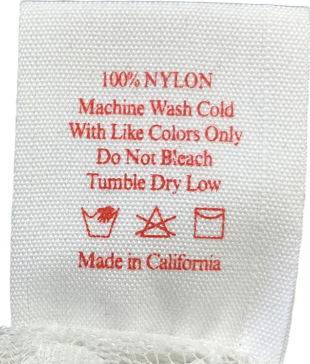 lisa says gah White Lace Short Sleeve Top UK S