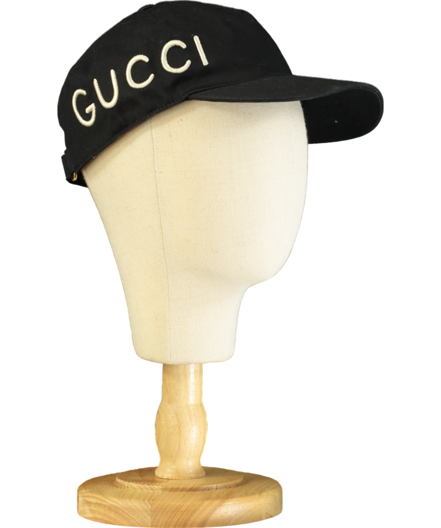 Gucci Black Loved Cap One Size