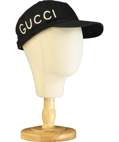 Gucci Black Loved Cap One Size