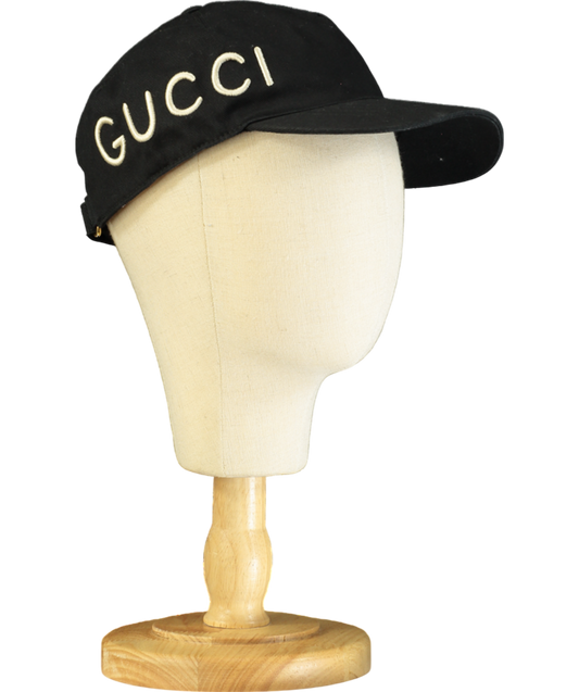 Gucci Black Loved Cap One Size