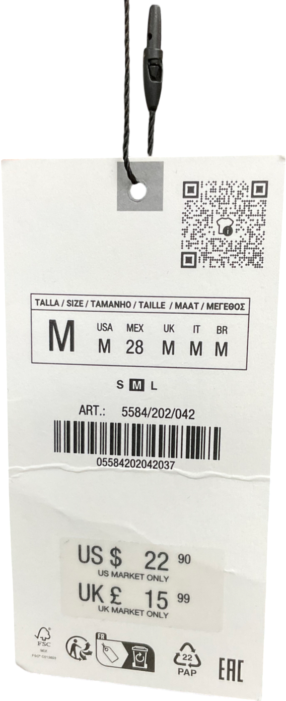 ZARA Brown Leopard Print Top UK M