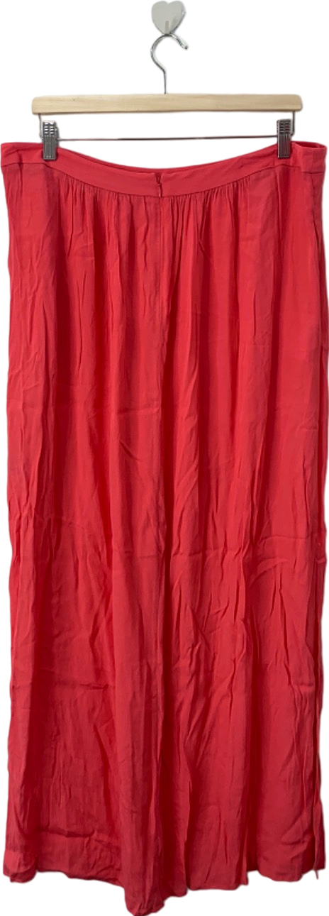 Boden Red Maxi Skirt UK 12L