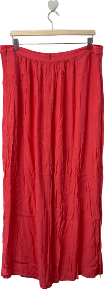 Boden Red Maxi Skirt UK 12L