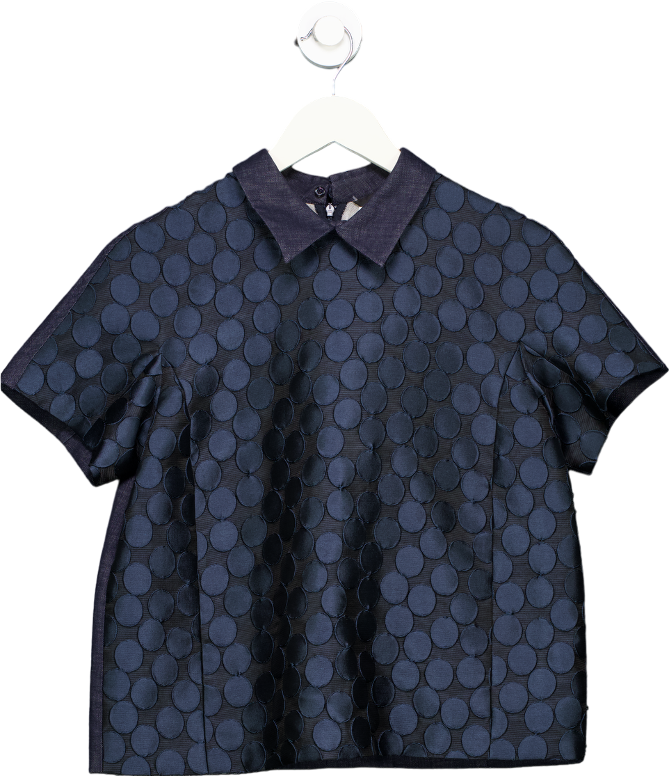 Max Mara Navy Weekend Top Size UK 10