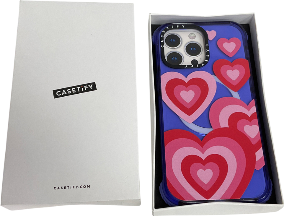 casetify Pink Heart Phone Case iPhone 15 pro max