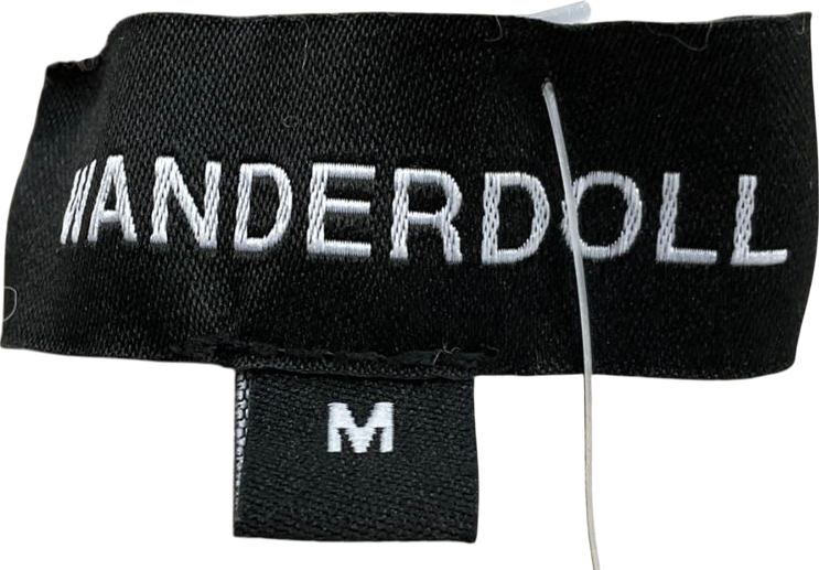 wanderdoll Beige Blossom Bardot Crop Top UK M