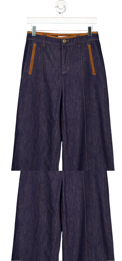 Tom Ford Blue Denim Trousers UK 32