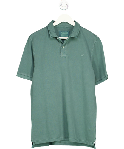 Beaufort & Blake Green 100% Cotton Washed Polo Shirt UK M