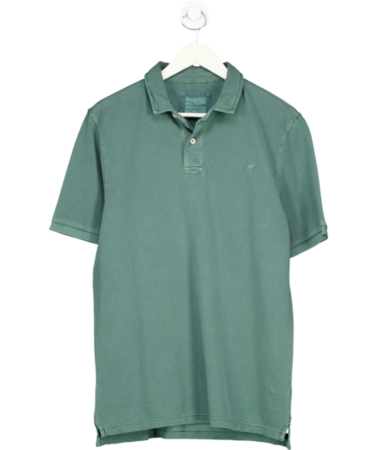 Beaufort & Blake Green 100% Cotton Washed Polo Shirt UK M