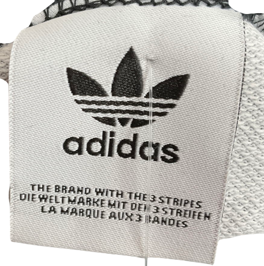 adidas Green Graphic Crop Sweatshirt Jumper UK S/M