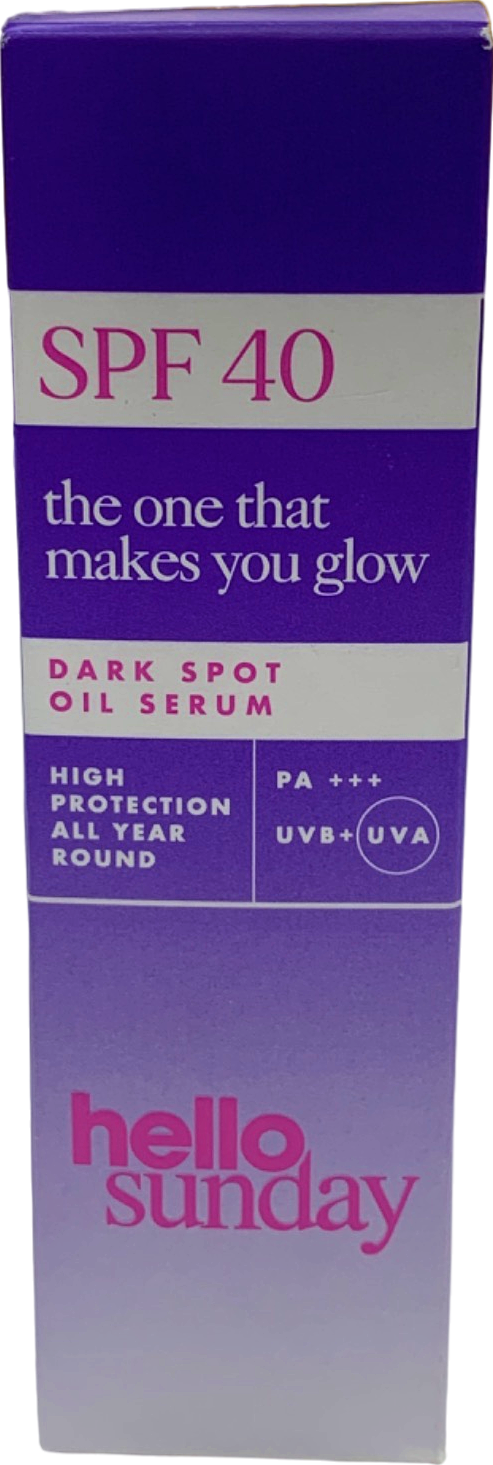 Hello Sunday Dark Spot Oil Serum SPF 40 30 ml