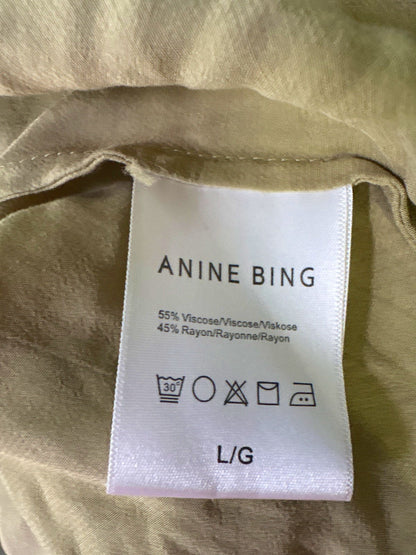 Anine Bing Multi Monogram Logo Shirt & Trouser Set UK S