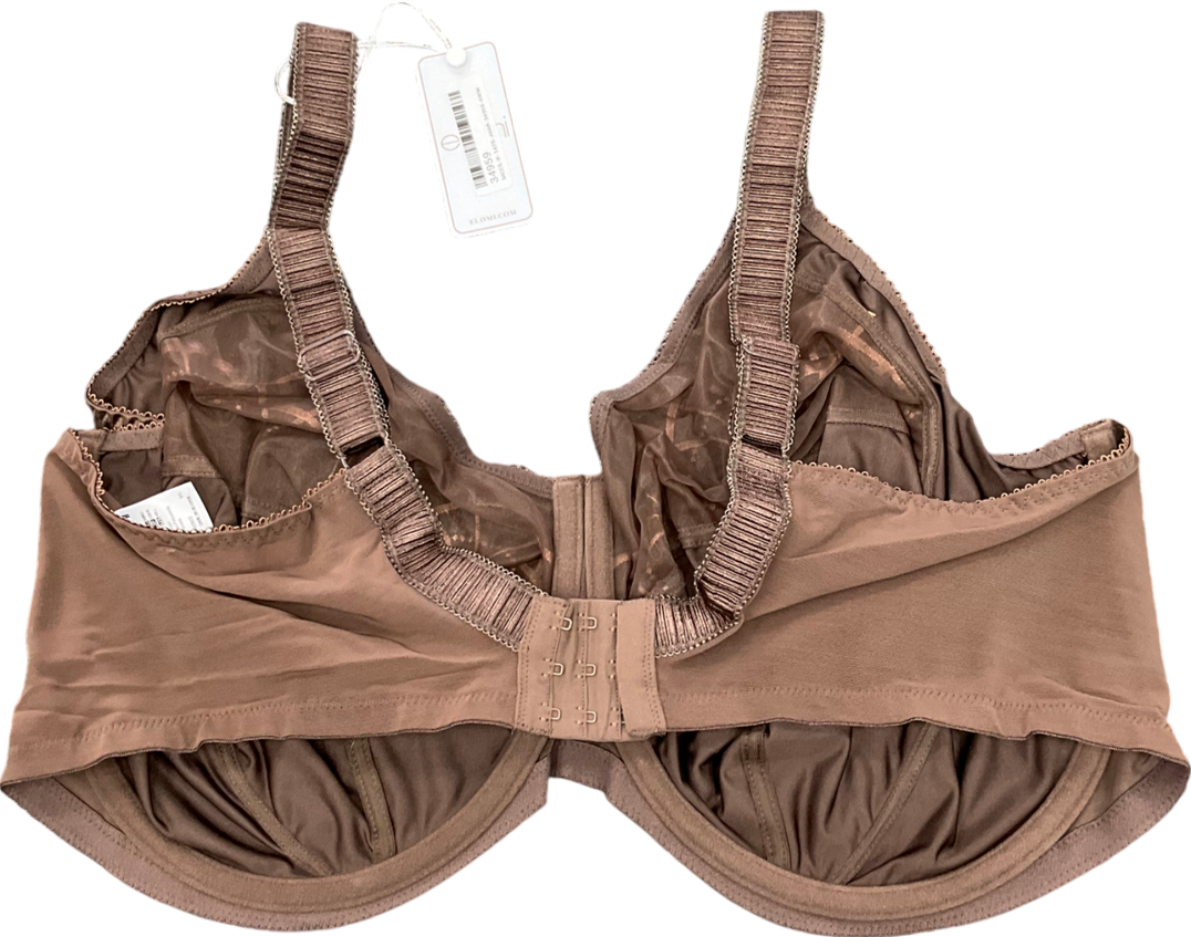 Elomi Lingerie Brown Cate Full Cup Bra UK 46J