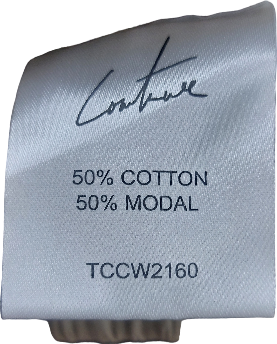 The Couture Club Beige Embroidered Emblem Trousers UK 6