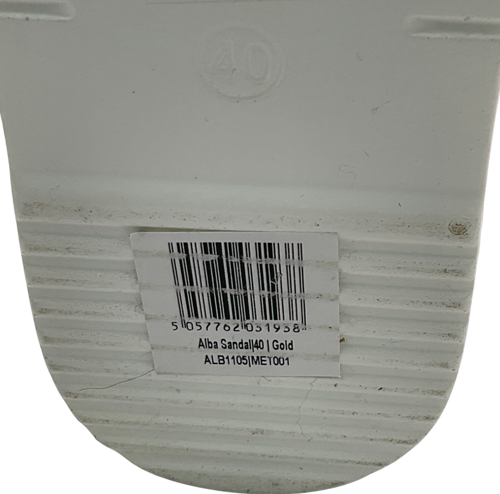 Piarossini Metallic Alba Sandals UK 7 EU 40 👠