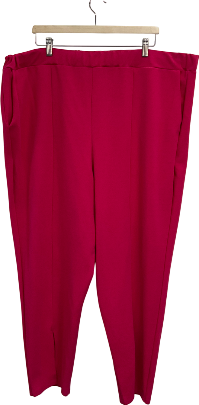 M&S Limited Collection Pink Split Hem Trousers UK 26