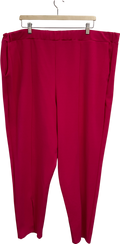 M&S Limited Collection Pink Split Hem Trousers UK 26