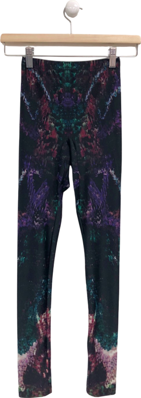 Alexander McQueen Multicolour Printed Leggings UK XS