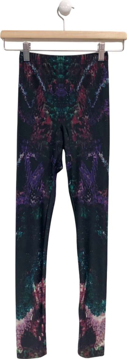 Alexander McQueen Multicolour Printed Leggings UK XS