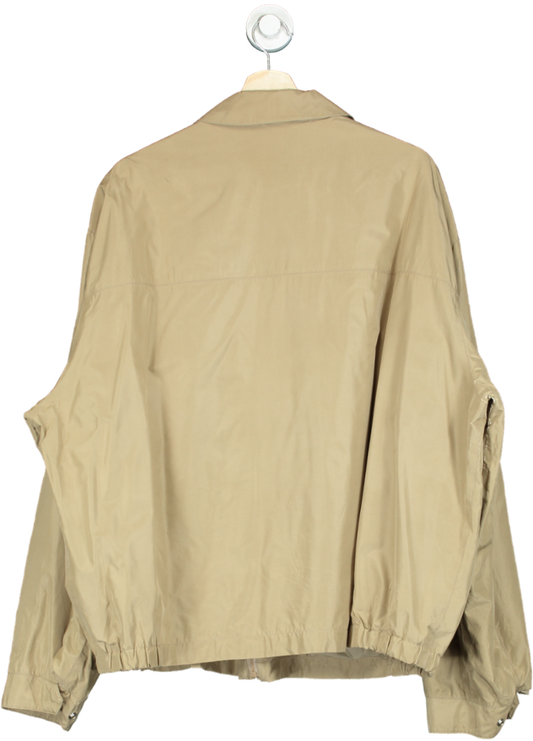 Paul & Shark Beige Nautical Silk Yachting Jacket UK XXL